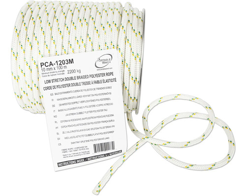 PCW kaapstander lierkabel Draagbare lier Ø 10 mm, 100 m