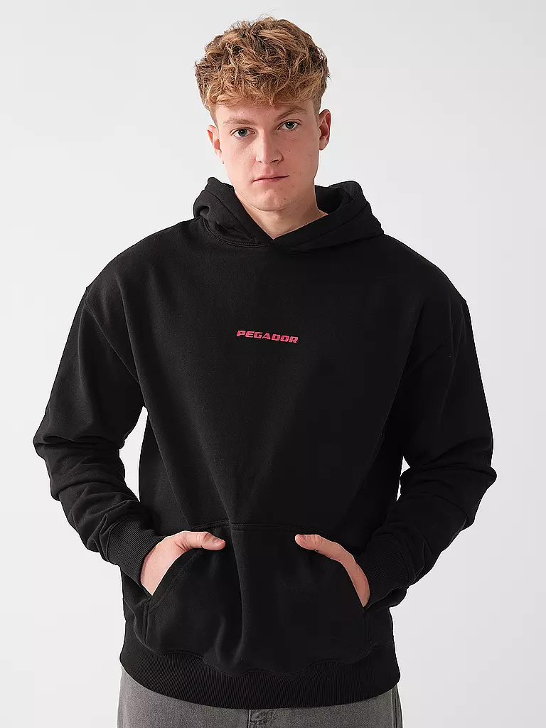 PEGADOR Kapuzensweater - Hoodie COLNE  schwarz