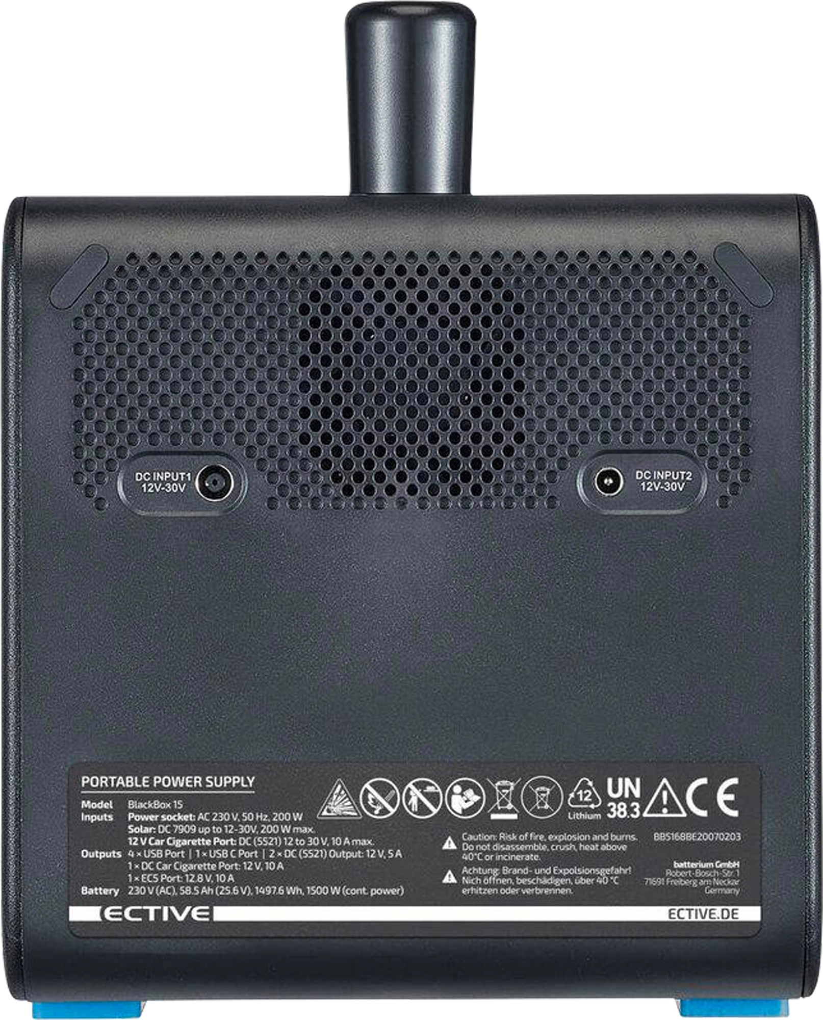 ECTIVE BlackBox 15 Powerstation 1500W 1497,6Wh