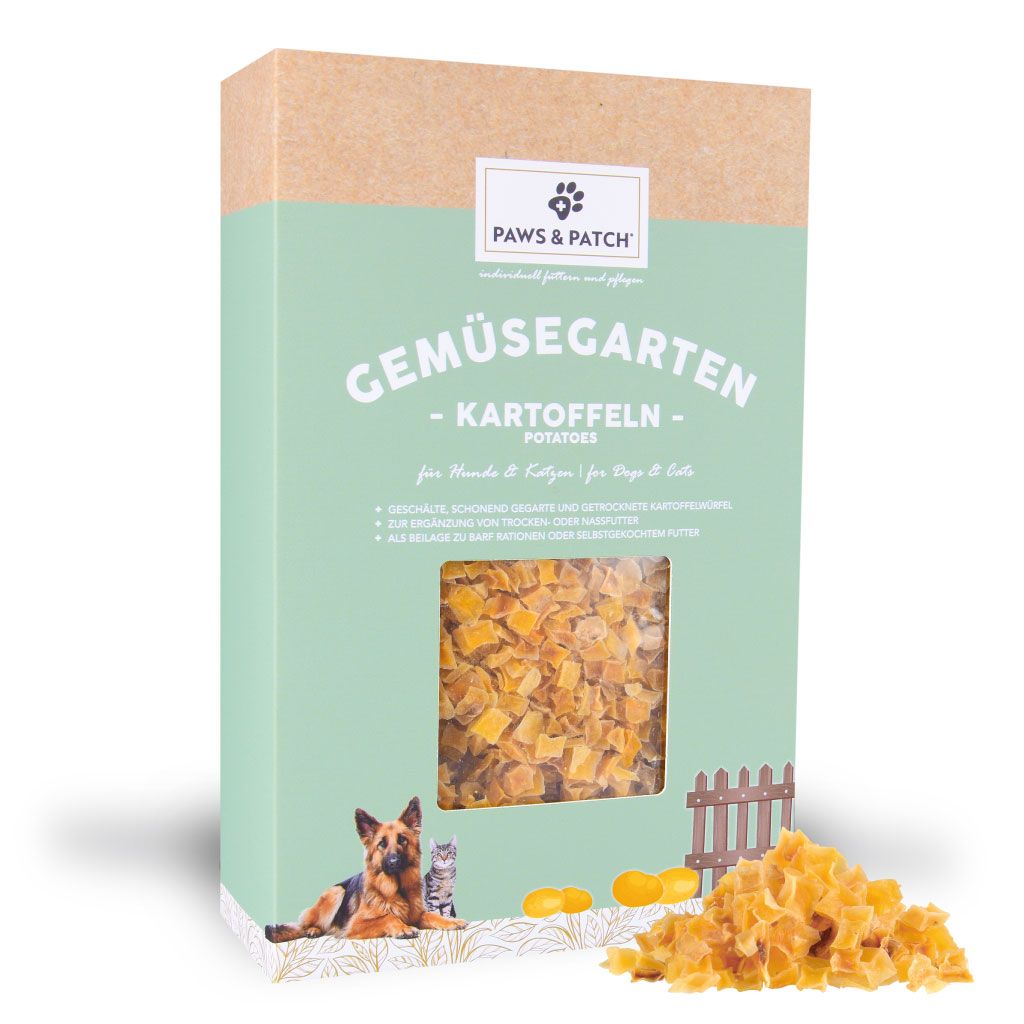 PAWS&PATCH KARTOFFELWÜRFEL für Hunde und Katzen
