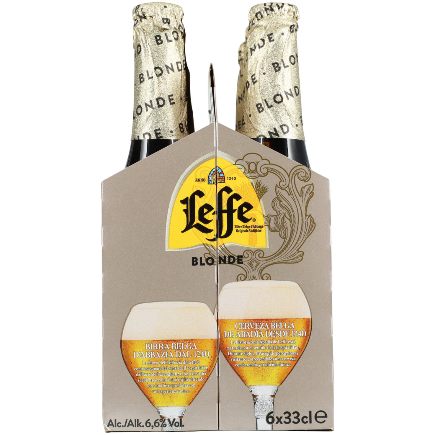 Leffe Bier Blonde 6x33cl -198cl