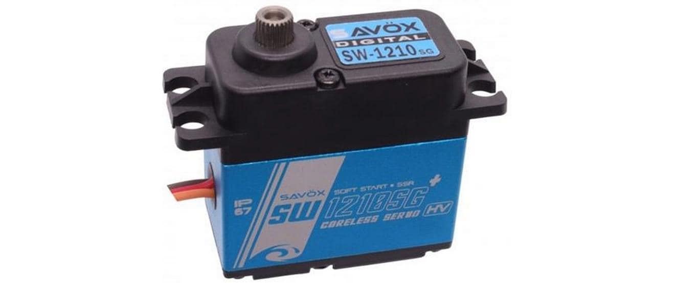 Servo SW-1210SG+ Digital HVKernloses Servo mit hohem Drehmoment für den Antrieb Ihres RC-Fahrzeugs unter allen Bedingungen, bei Regen, Schneeregen oder Schnee