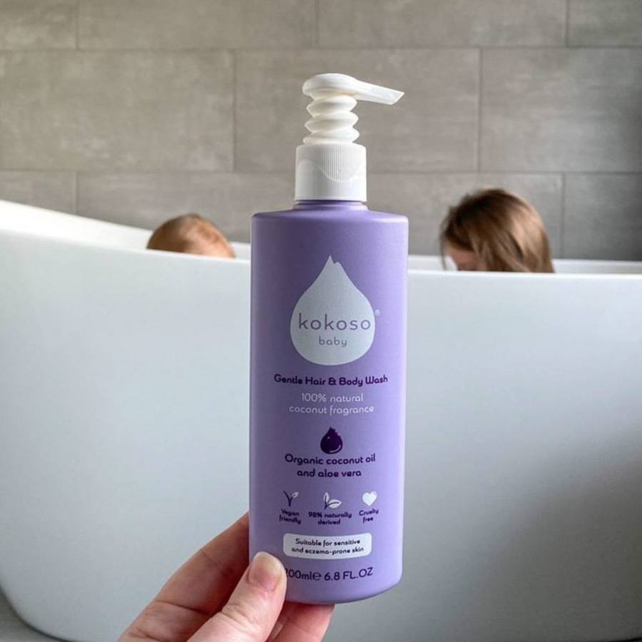 Kokoso Baby Hair & Body Wash Scented 200ml