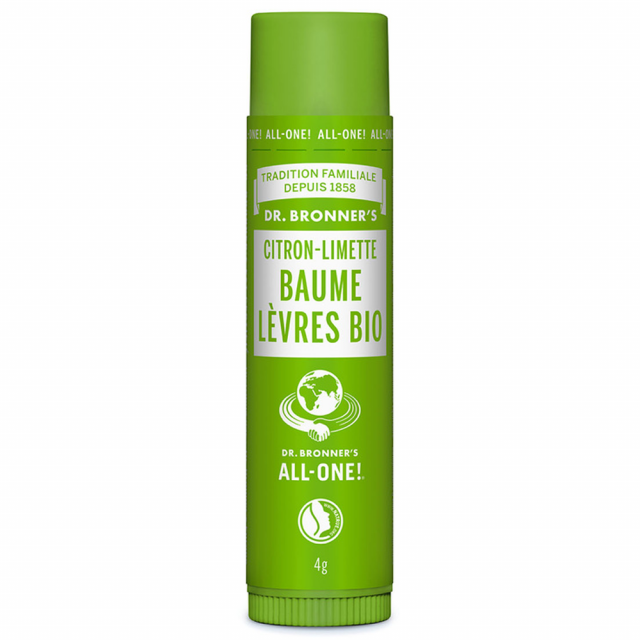 Baume Lèvres Bio citron vert DR.BRONNER'S