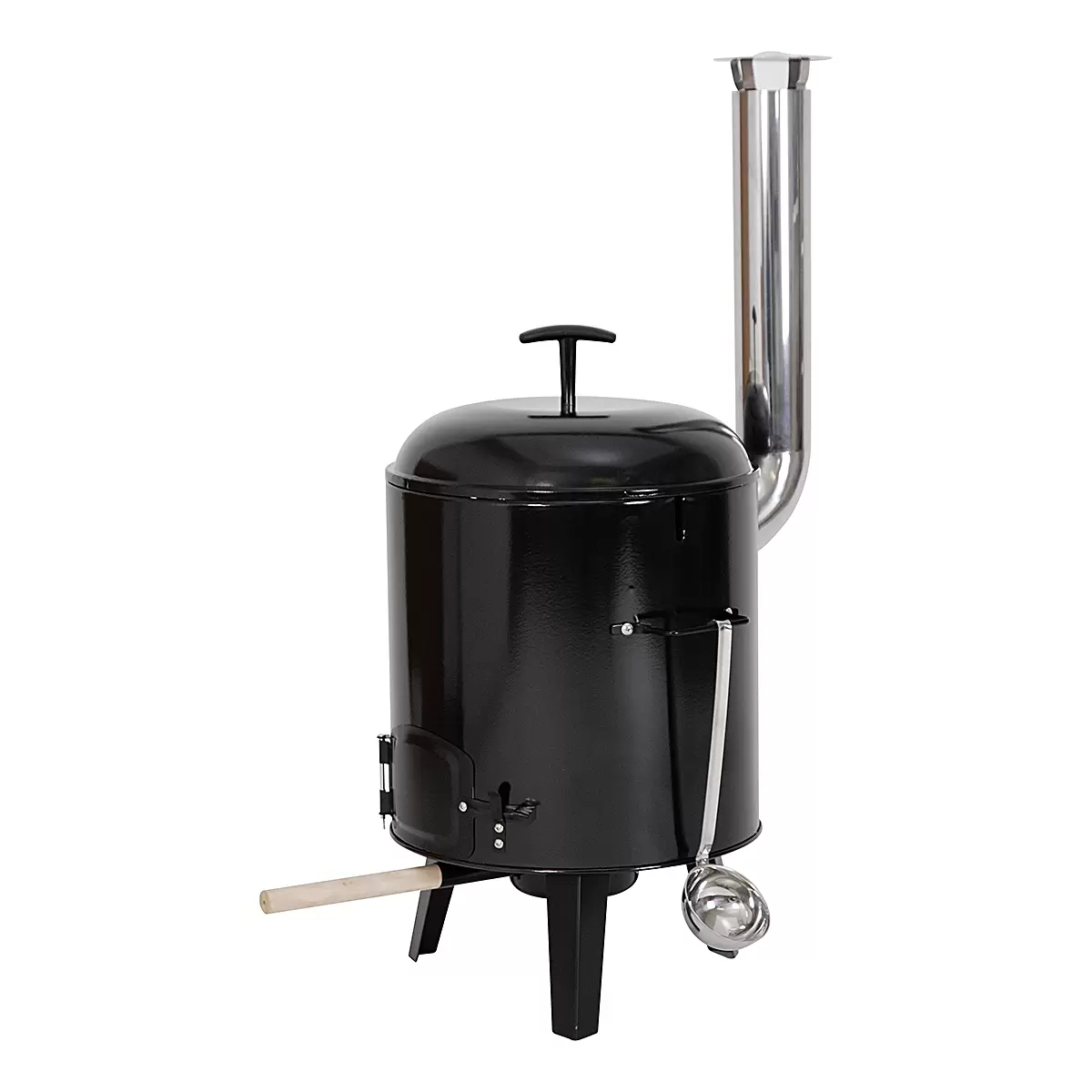 Erlebnisofen Set 7teilig BBQ Dragon Schwarz