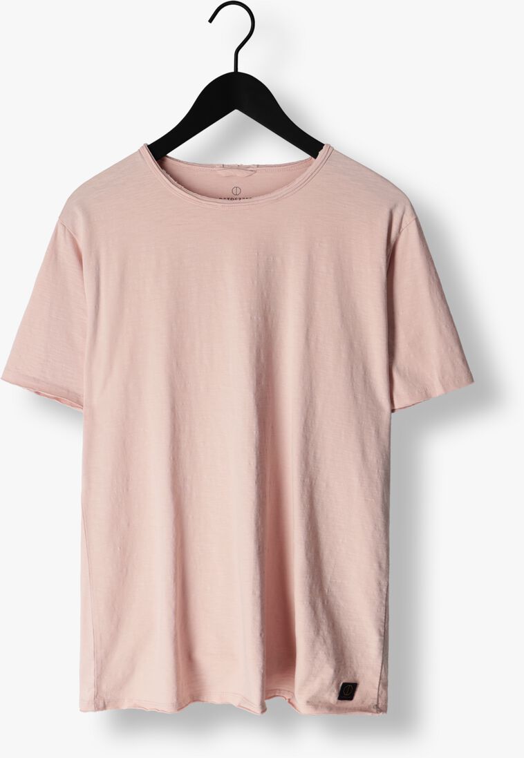 DSTREZZED lichtroze dstrezzed t-shirt mc. queen slub jersey