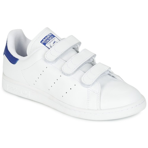 adidas Originals - STAN SMITH CF - Blanc / bleu
