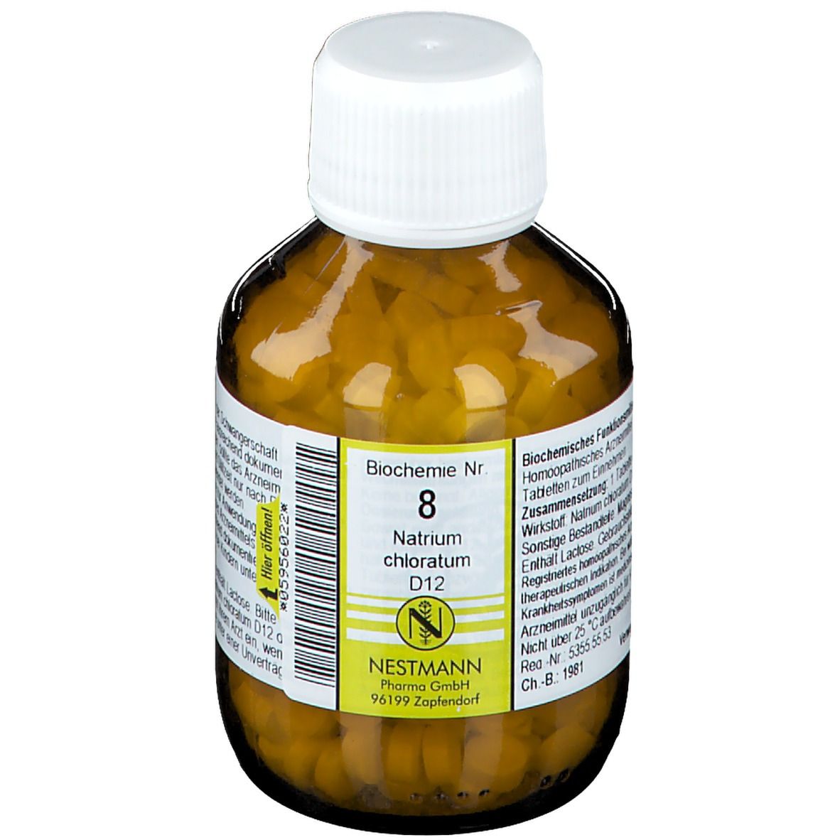 Biochemie 8 Natrium chloratum D 12 Tabletten