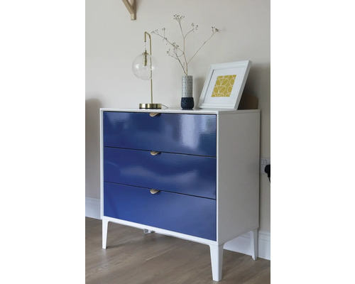 dc-fix® kleeffolie vernis uni marineblauw 45x200 cm