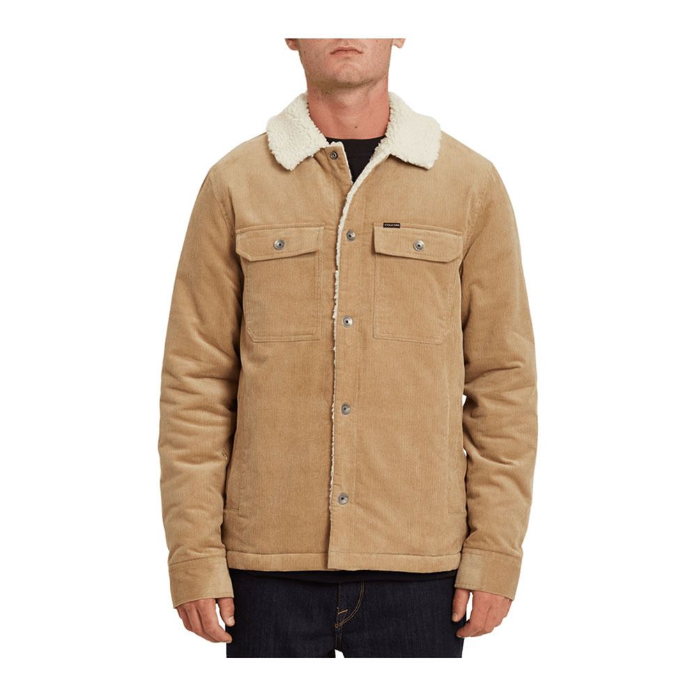 Volcom KEATON - Veste Homme dark khaki
