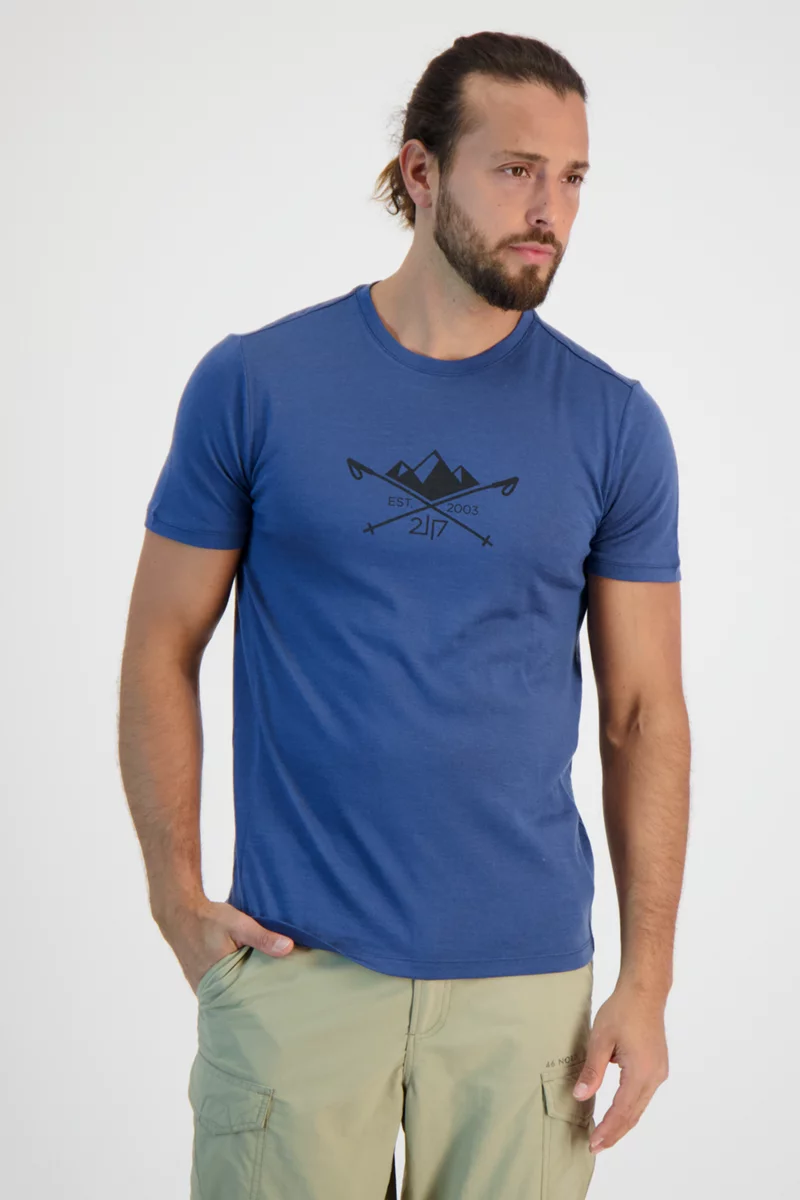 2117 OF SWEDEN Oppeby Merino Herren T-Shirt