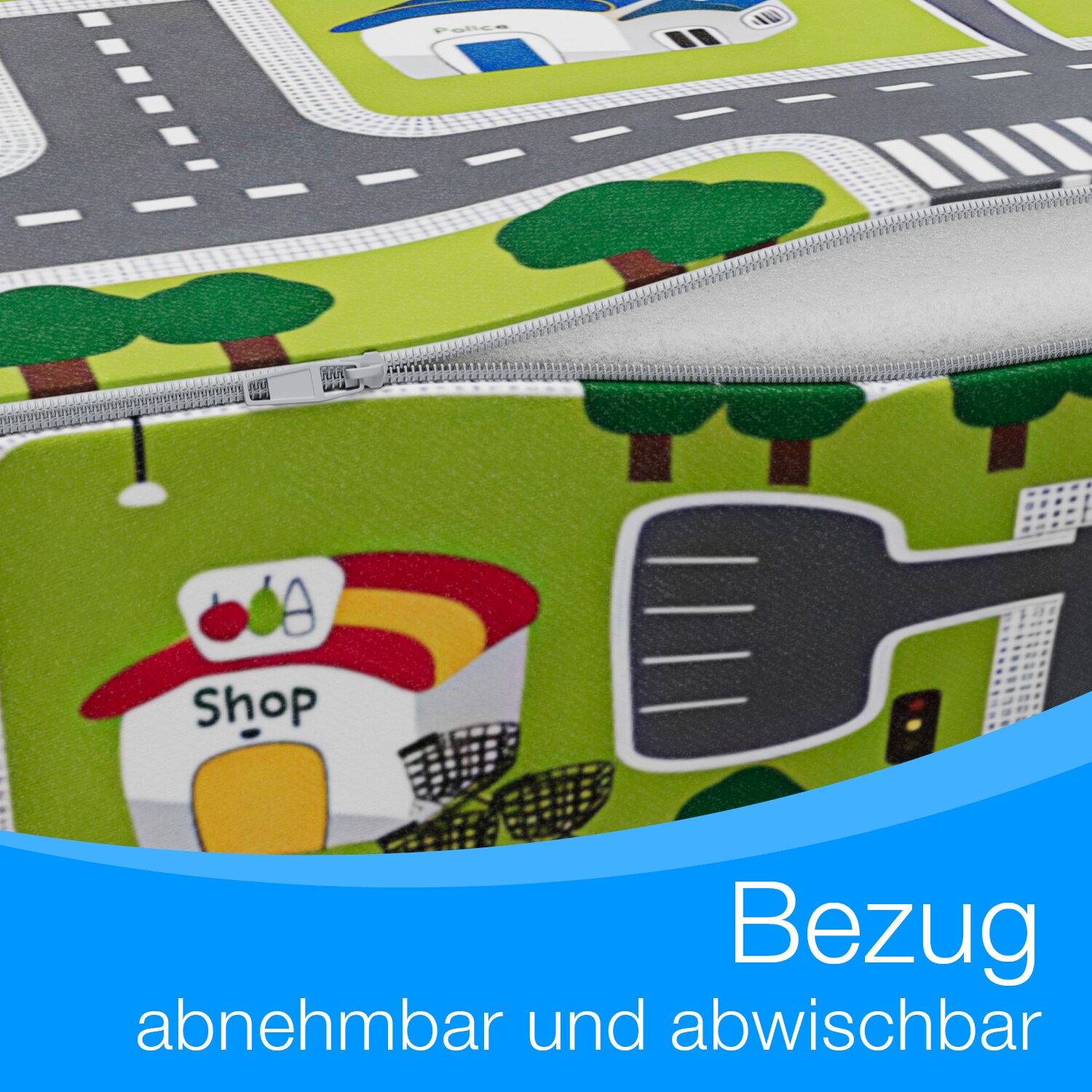 Bestschlaf Gästematratze Klappmatratze L190 x B70 cm x H9 cm