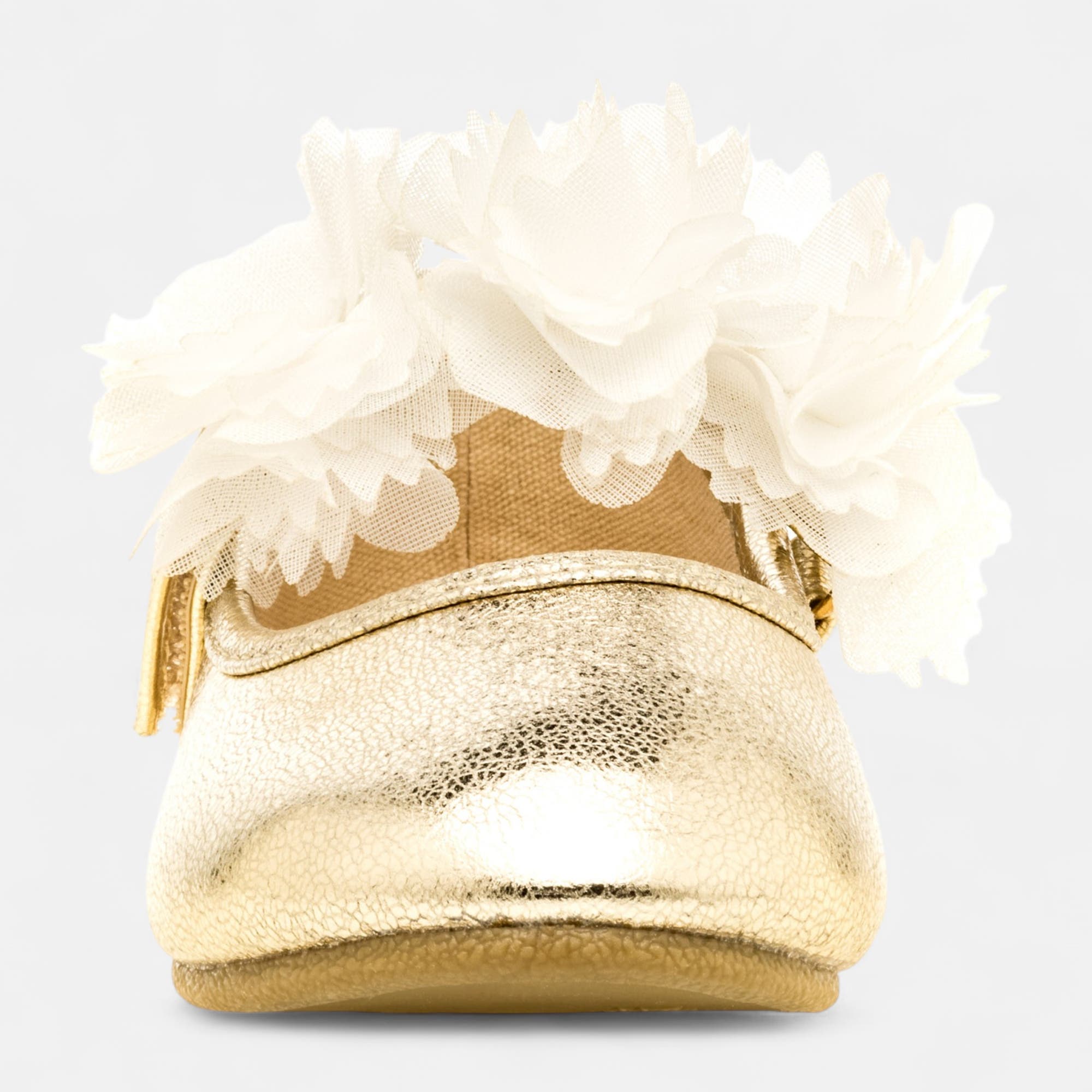 Ballerines Fille or