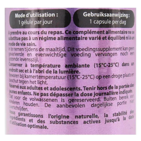 Vit'all+ Vitamina B5 550mg 60 cápsulas vegetais