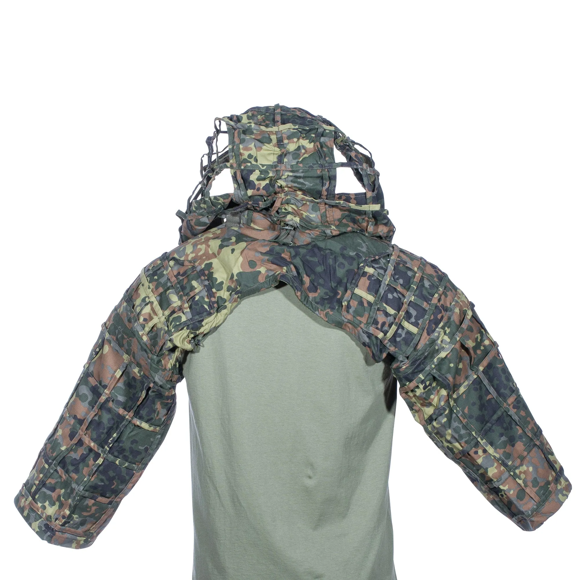 Invadergear -  Invader Gear Ghillie Sniper Bolero Plain flecktarn