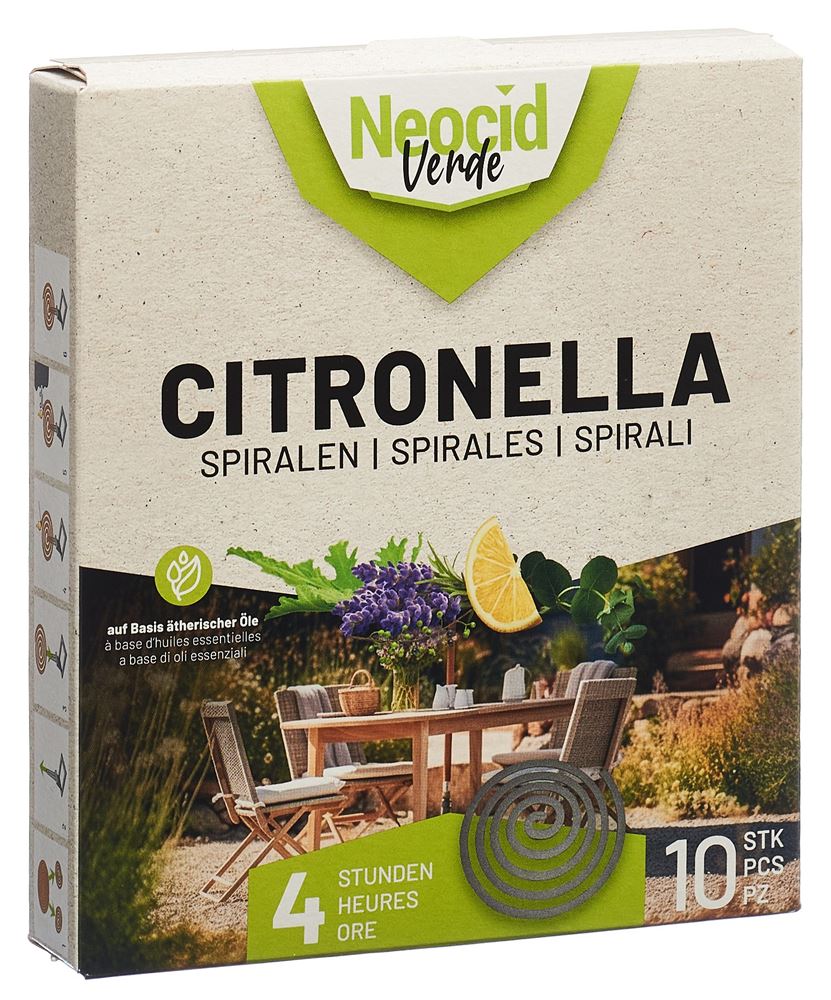 Neocid Citronella Spiralen 10 Stk