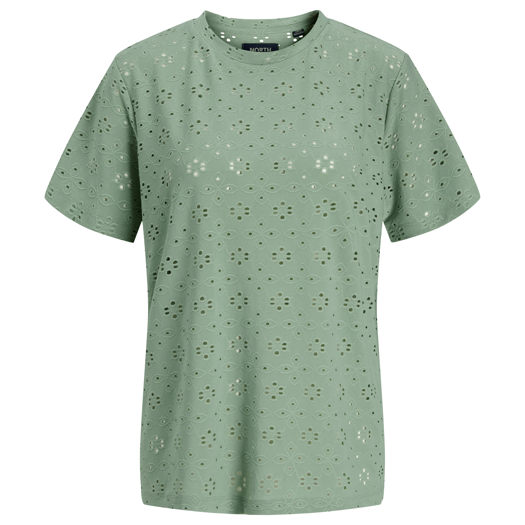 North Pro Josie ss lace tee - Fritid og bomull