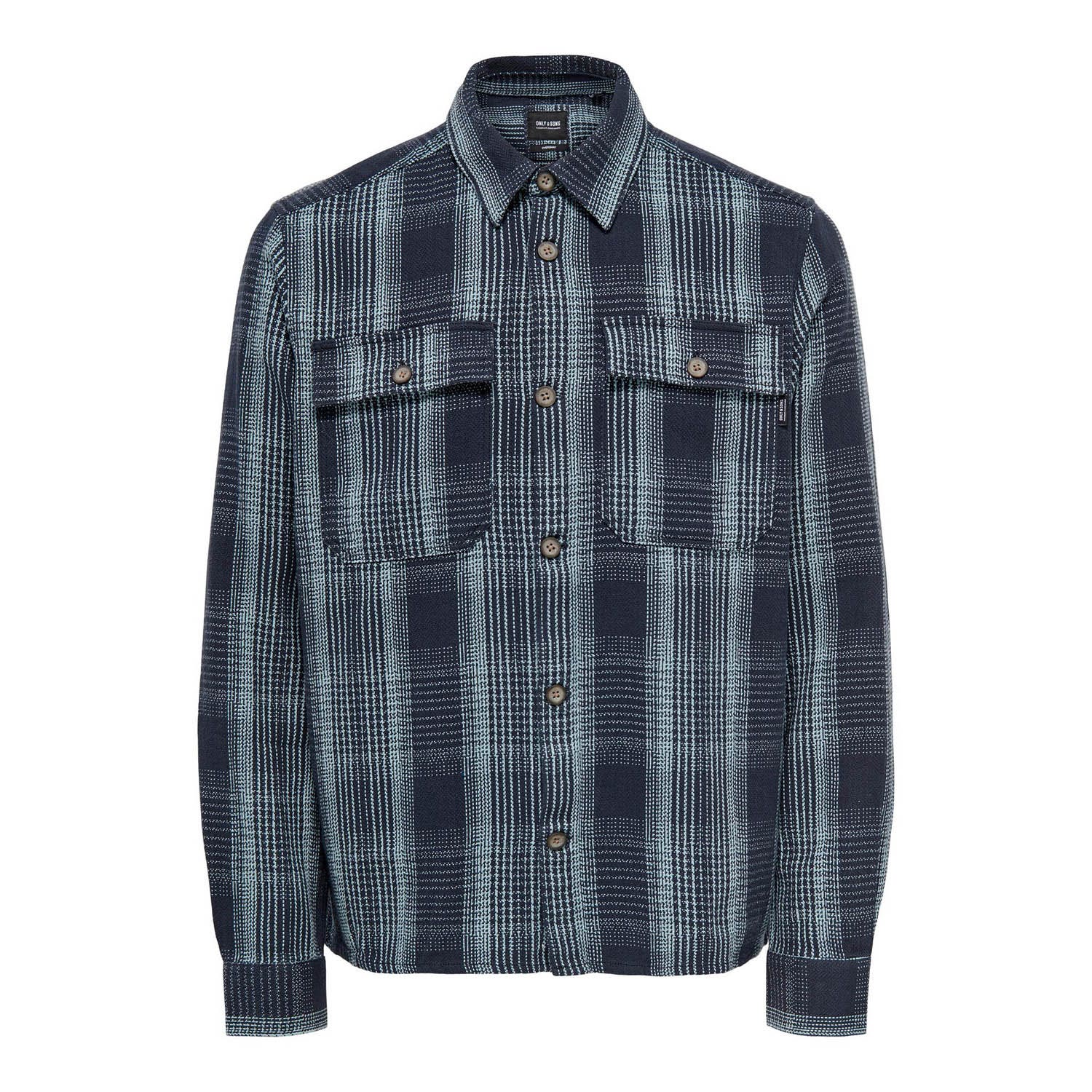 Only & Sons  Scott Check Flannel Overshirt