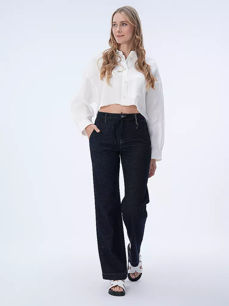 DRYKORN Overshirt Cropped Fit DANU  weiss