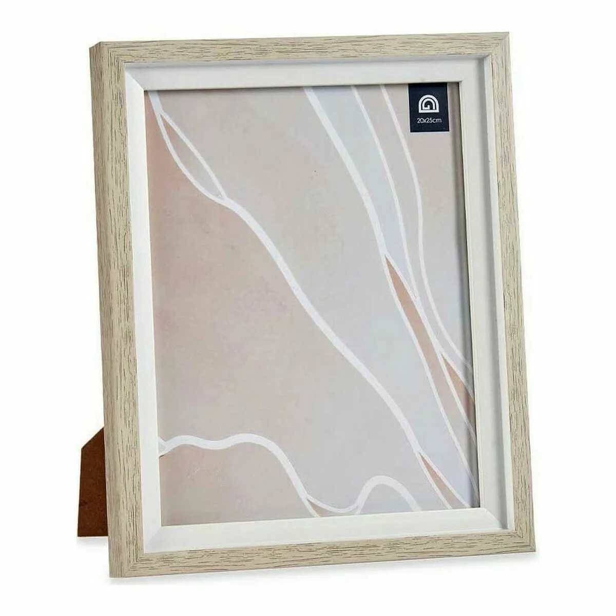 Gift Decor Cadre Photo Marron Blanc Beige