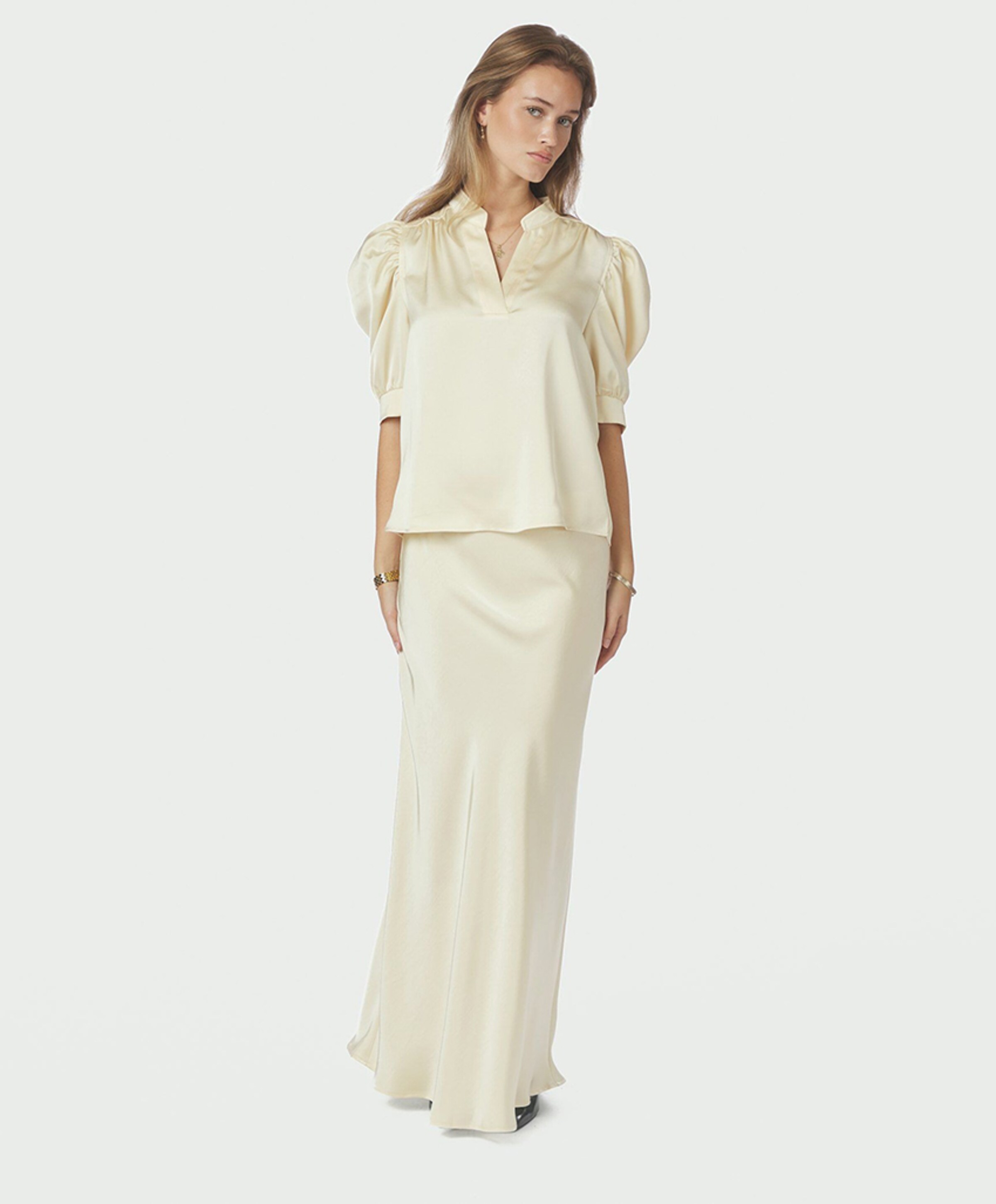 Neo Noir Dames rok geel