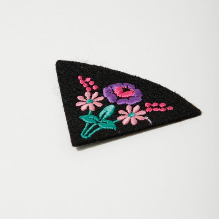 Atelier Veritas-Patch vilt bloemen 5x7cm