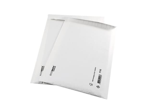 Boblepose Ecomax 200x275mm hvid No. 14/D indv. 180x265mm 100stk/pak