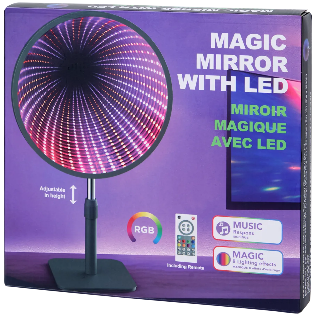Miroir LED magique