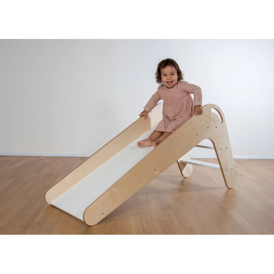 KidsBo Kinderrutsche VIVA naturweiß