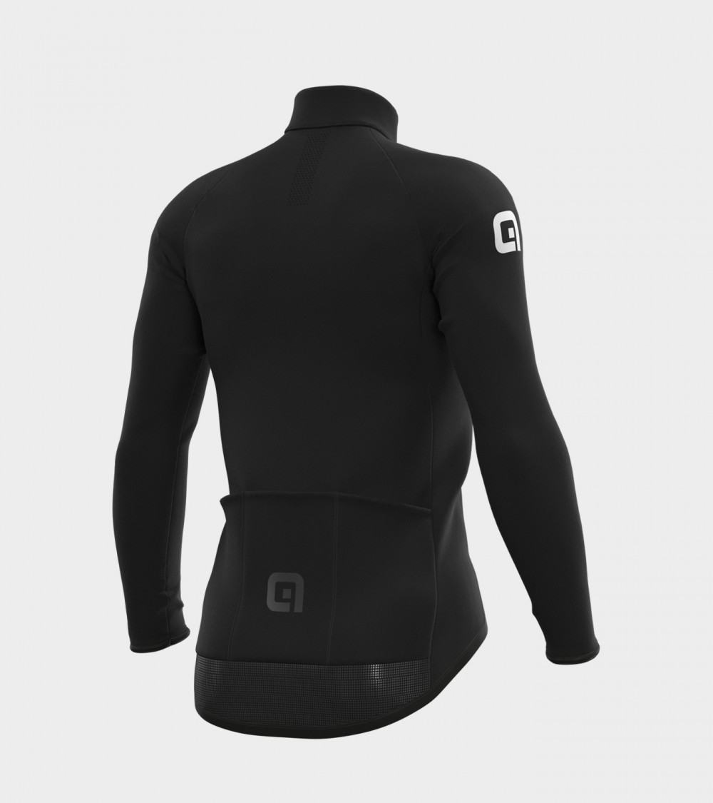 Ale R-EV1 Thermal Fietsshirt Lange Mouwen Zwart Heren