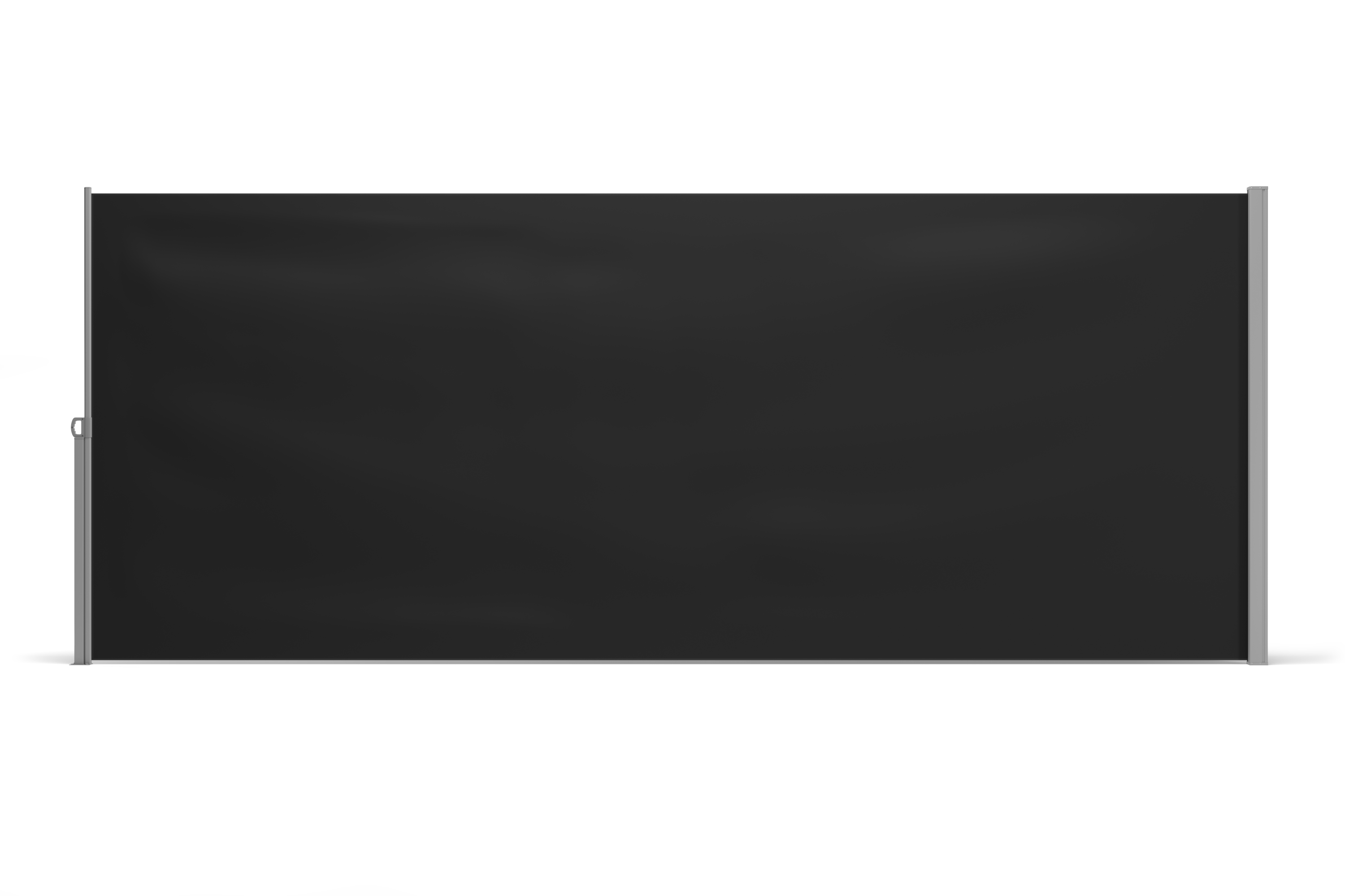 Seitenmarkise 200 x 500 cm schwarz