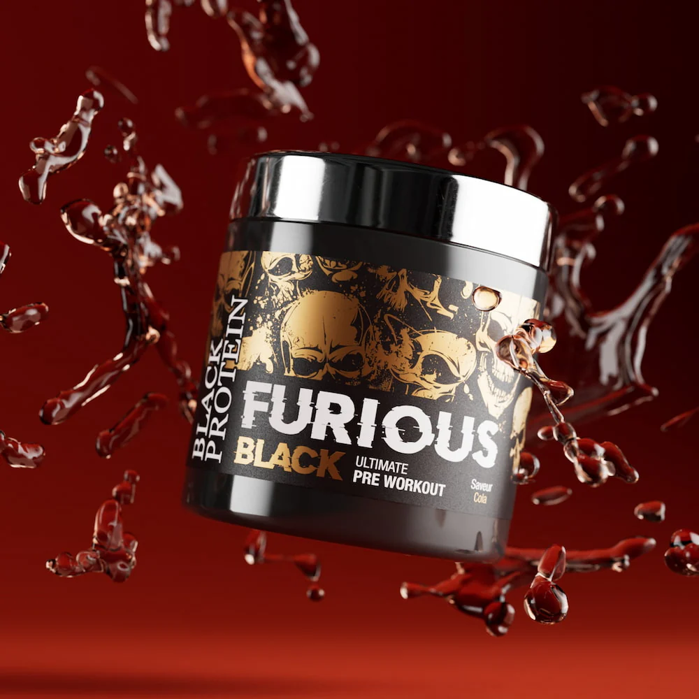BLACK-PROTEIN Furious black Ultimate PreWorkout !