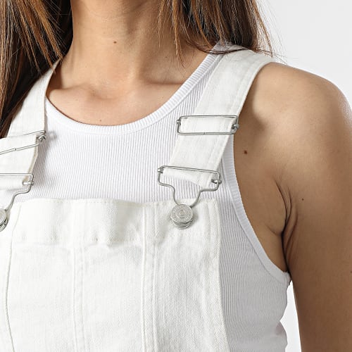 Salopette Femme Percy Blanc