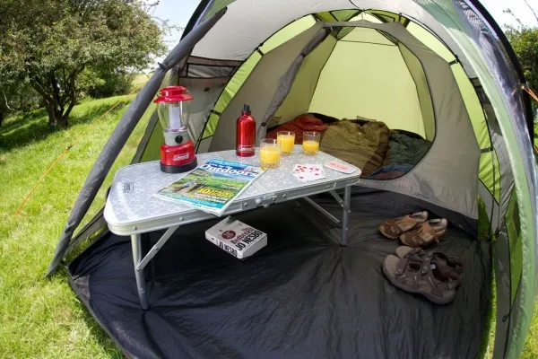 Coleman Darwin 3 , Backpacking, Hård ramme, Kupel/Igloo telt, 3 person(er), 4,9 kg, Grå, Kaki