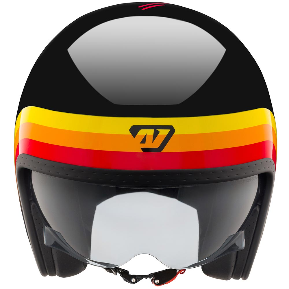 All One - Casque Alamo Evo Wave Noir / Rouge / Jaune / Blanc