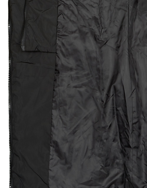 Only - ONLNEWLINETTE FUR HOOD COAT OTW - Noir
