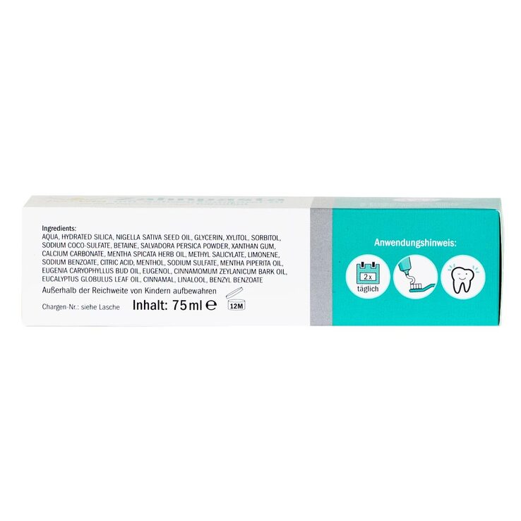 Beovita Zahnpasta mit Schwarzkümmelöl, 75 ml