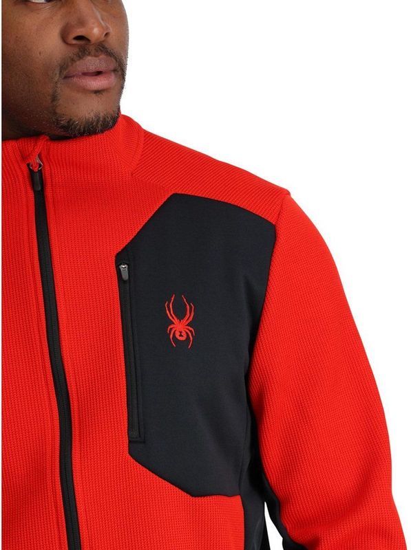 Spyder Fleece Vest Heren Rood