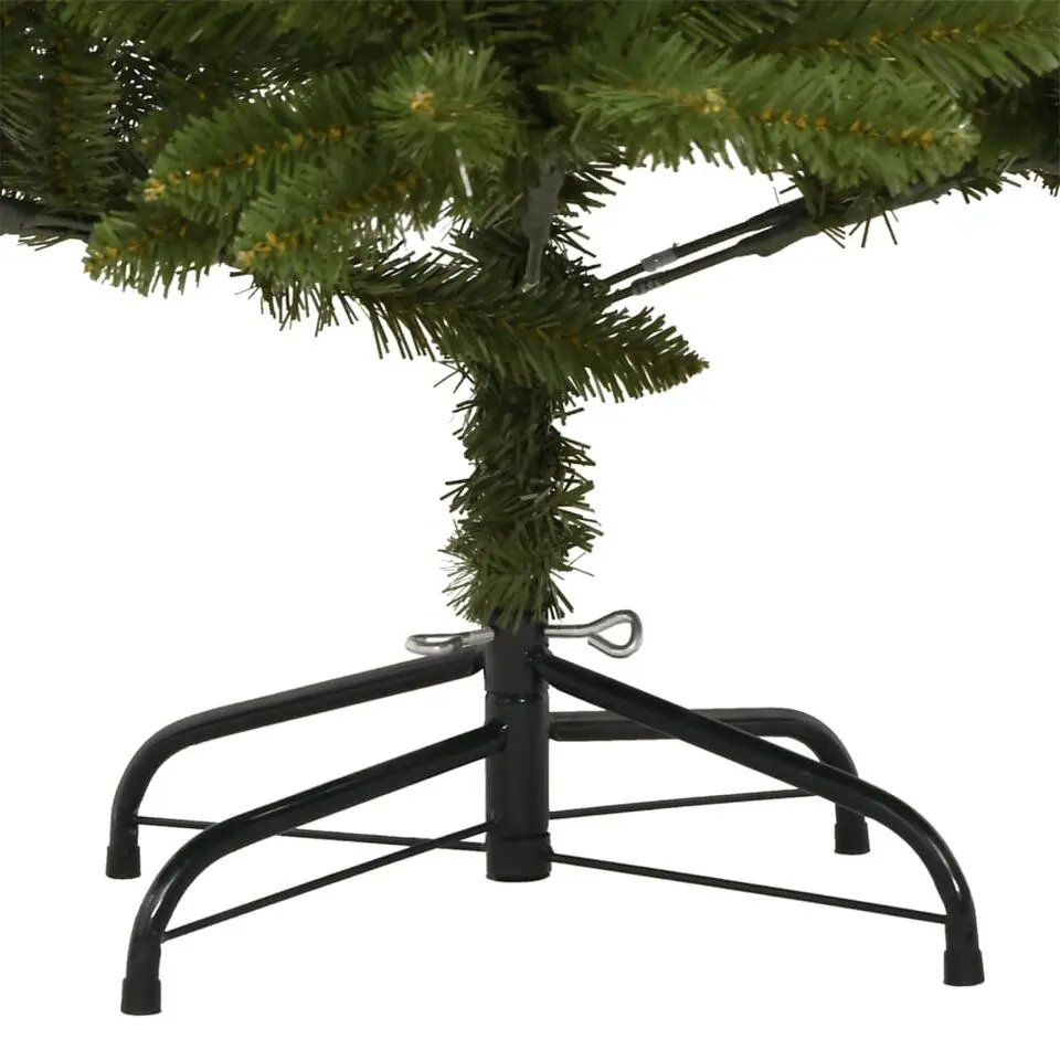 vidaXL - Gescharnierde Kunstkerstboom - Groen - 180 cm