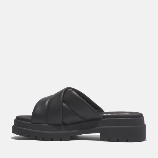 Sandalo London Vibe da Donna in colore nero