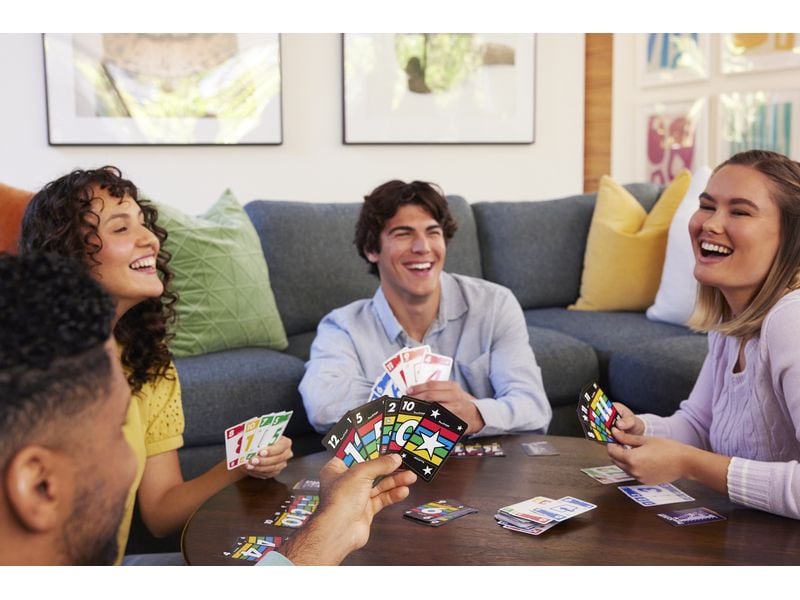 Mattel Spiele Phase 10 Flip Dynamisches Kartenspiel für die ganze Familie