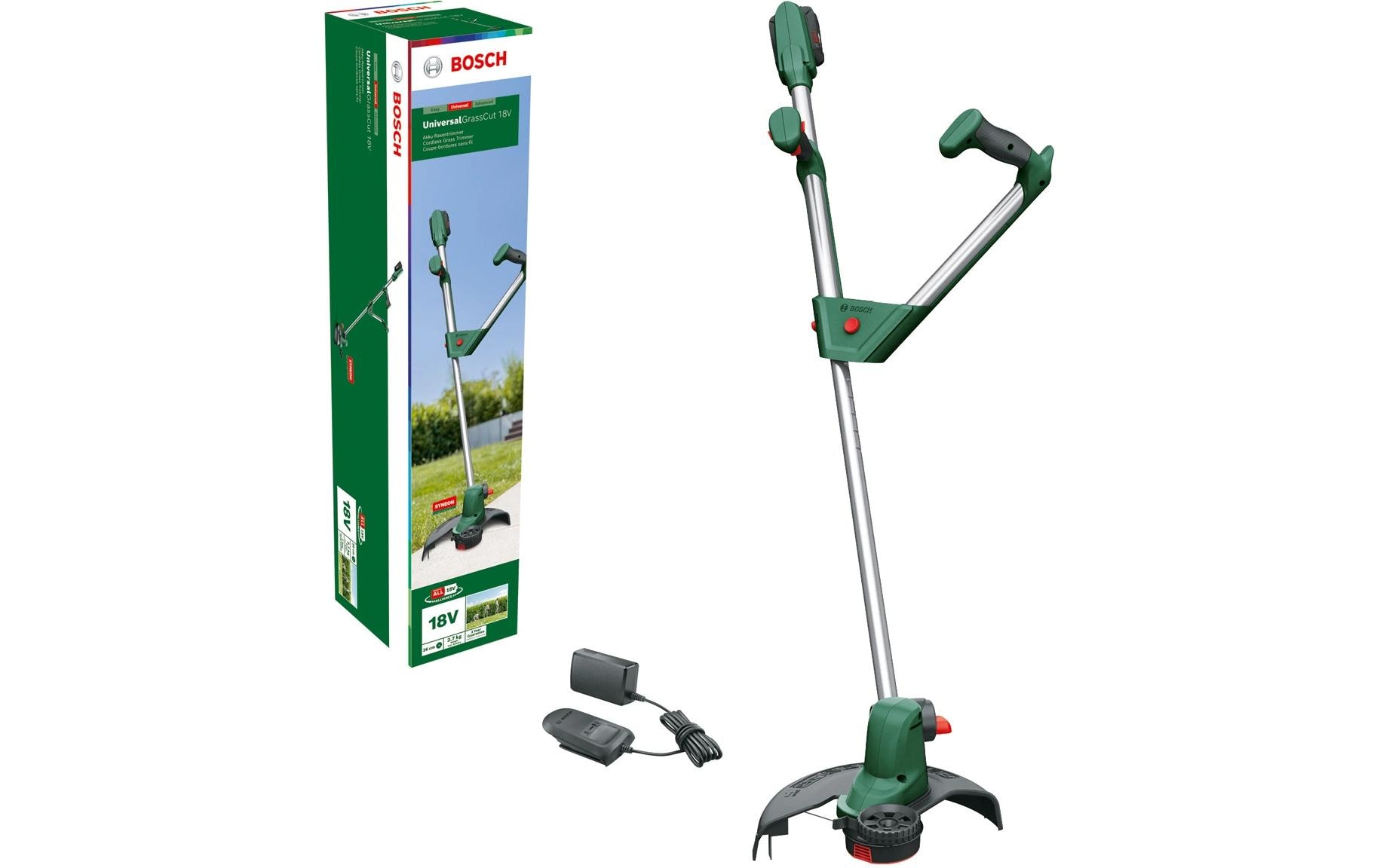 Akku-Rasentrimmer UniversalGrassCut Kit<br>Akku-Rasentrimmer für flexibles und bequemes Trimmen