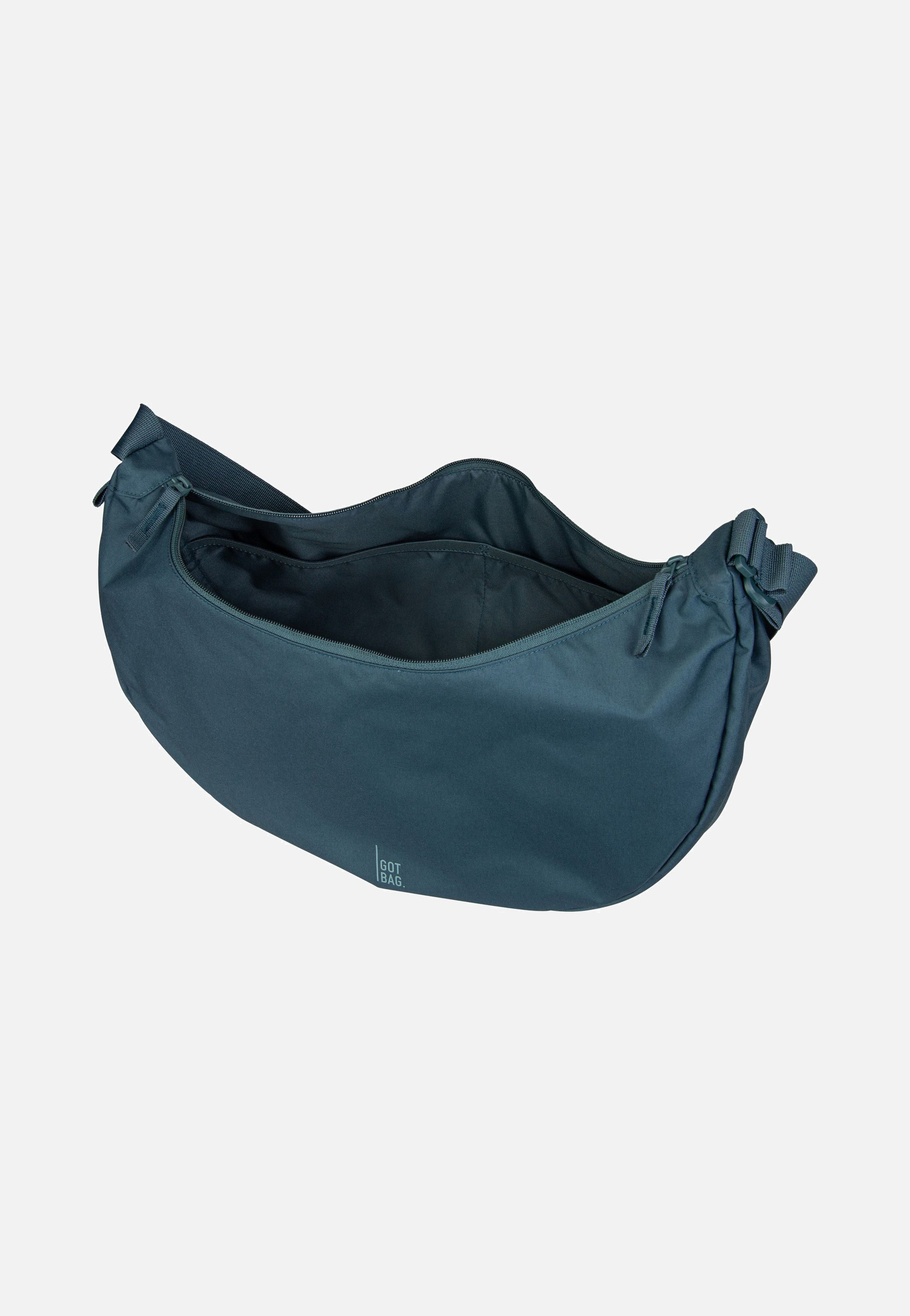 Moon Bag Large Monochrome Sea Teal - Sling Bag