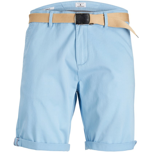 Jack & Jones - 12173470 JPSTBOWIE JJCHINO SHORTS SA W. BELT DUSK BLUE Azul