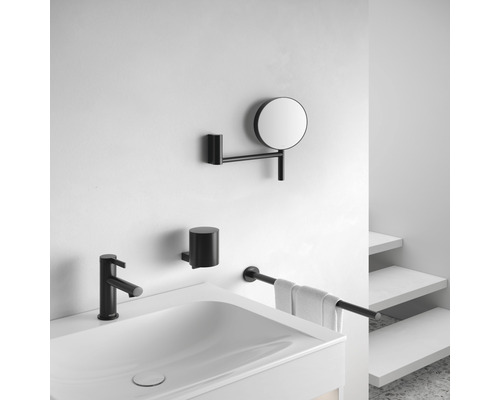 KEUCO IXMO PURE BLACK SELECTION wastafelkraan, DVGW-gecertificeerd, matzwart, 59502371100
