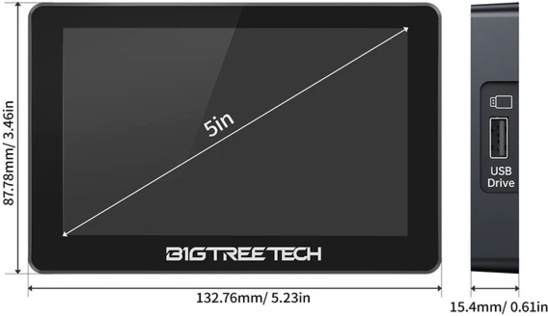 BIGTREETECH  K-Touch V1.0    Steuerungspad für Klipper basierte FDM Drucker