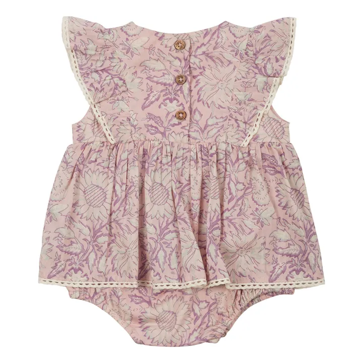 Louise Misha Robe Lena Voile de Coton | Lilas