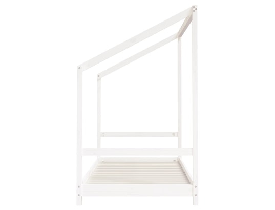 VIDAXL - Lit enfant Cadre de lit d'enfant blanc 2x(90x200) cm bois de pin massif