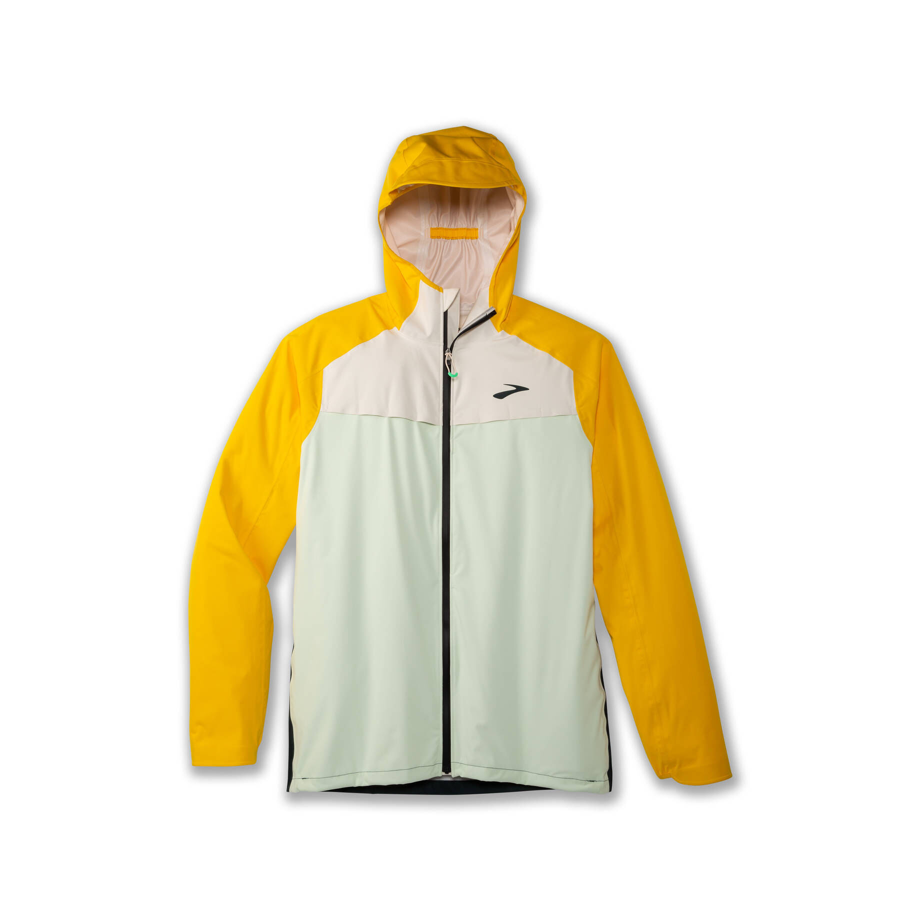 Brooks| Herren Laufjacke mit Kapuze HIGH POINT WATERPROOF JACKET