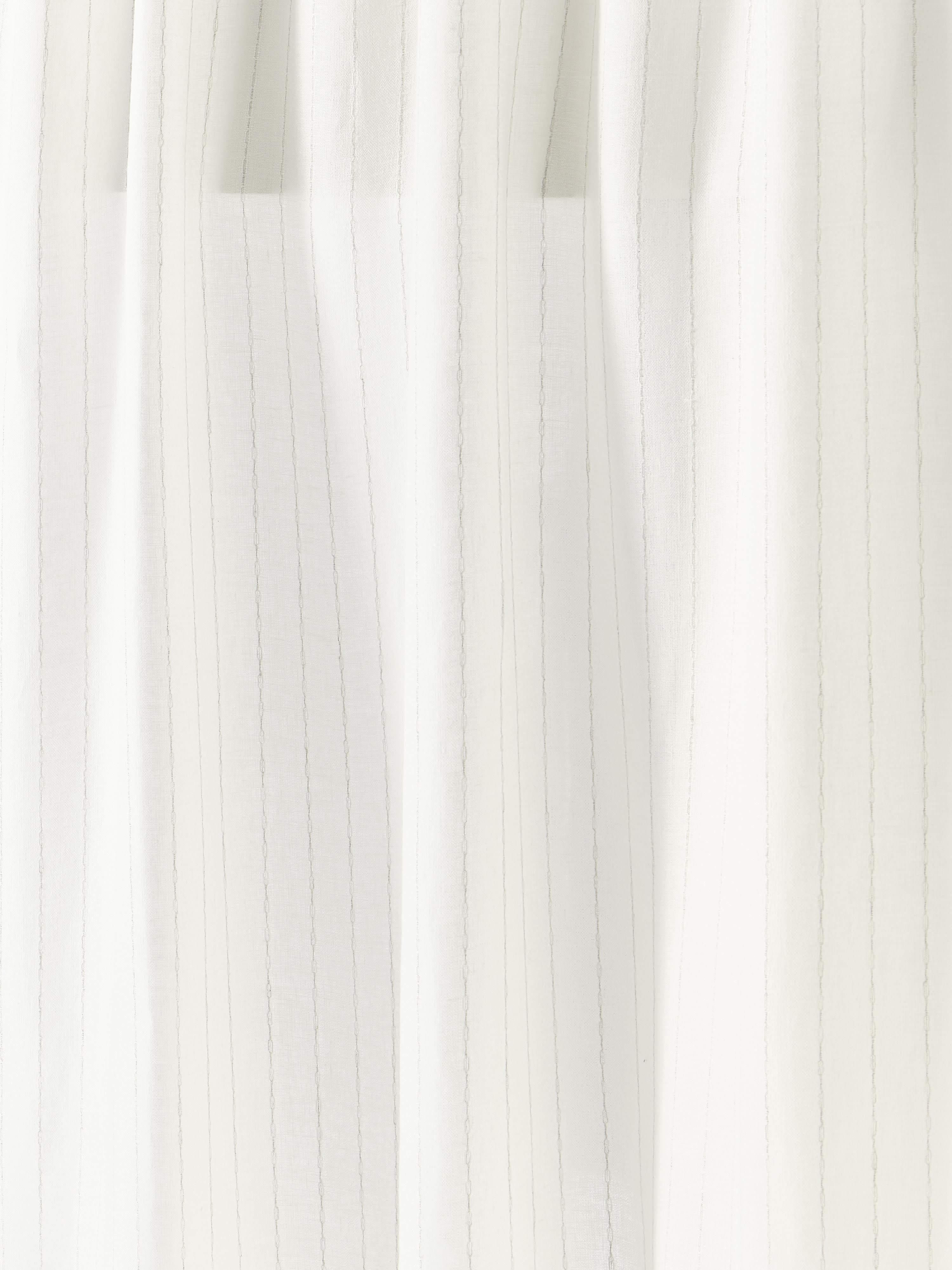 Transparante multi-band gordijnen Birch, 2-delig, B 130 cm